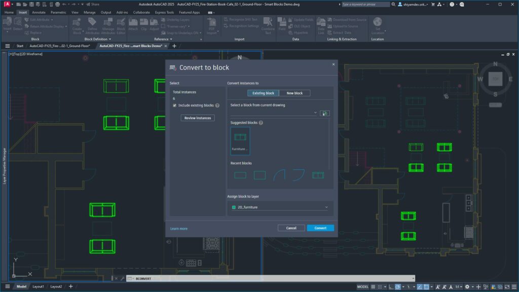 autocad Smart Blocks